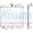 NISSENS 62902A - Radiateur, refroidissement du moteur
