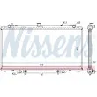 NISSENS 62953A - Radiateur, refroidissement du moteur