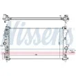 NISSENS 630717 - Radiateur, refroidissement du moteur