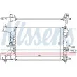 NISSENS 630725 - Radiateur, refroidissement du moteur