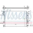 NISSENS 63072A - Radiateur, refroidissement du moteur