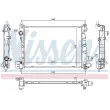 NISSENS 630796 - Radiateur, refroidissement du moteur