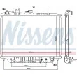 NISSENS 63117 - Radiateur, refroidissement du moteur