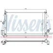 NISSENS 63123 - Radiateur, refroidissement du moteur