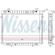 NISSENS 63244 - Radiateur, refroidissement du moteur