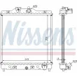 NISSENS 63309A - Radiateur, refroidissement du moteur
