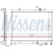NISSENS 63504 - Radiateur, refroidissement du moteur