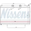 NISSENS 636003 - Radiateur, refroidissement du moteur