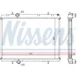 NISSENS 636006 - Radiateur, refroidissement du moteur
