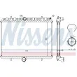 NISSENS 63621A - Radiateur, refroidissement du moteur