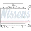 NISSENS 637643 - Radiateur, refroidissement du moteur