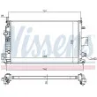 NISSENS 640302 - Radiateur, refroidissement du moteur