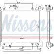 NISSENS 64079 - Radiateur, refroidissement du moteur