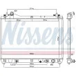 NISSENS 64253 - Radiateur, refroidissement du moteur