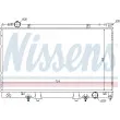 NISSENS 645951 - Radiateur, refroidissement du moteur