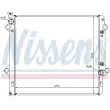 NISSENS 646806 - Radiateur, refroidissement du moteur