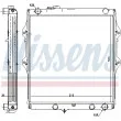 NISSENS 646848 - Radiateur, refroidissement du moteur