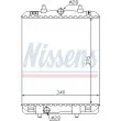NISSENS 64687 - Radiateur, refroidissement du moteur