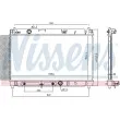 NISSENS 646942 - Radiateur, refroidissement du moteur