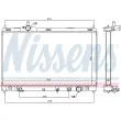 NISSENS 646946 - Radiateur, refroidissement du moteur