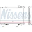 NISSENS 647451 - Radiateur, refroidissement du moteur