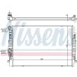 NISSENS 65304 - Radiateur, refroidissement du moteur