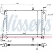 NISSENS 65561A - Radiateur, refroidissement du moteur