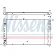 NISSENS 66619 - Radiateur, refroidissement du moteur