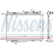 NISSENS 66858 - Radiateur, refroidissement du moteur
