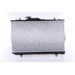 NISSENS 670011 - Radiateur, refroidissement du moteur