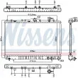 NISSENS 67006 - Radiateur, refroidissement du moteur