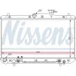 NISSENS 67023 - Radiateur, refroidissement du moteur