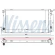NISSENS 67287 - Radiateur, refroidissement du moteur