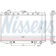 NISSENS 67352 - Radiateur, refroidissement du moteur
