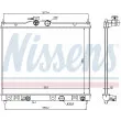 NISSENS 67369 - Radiateur, refroidissement du moteur