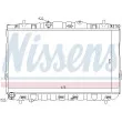 NISSENS 67469 - Radiateur, refroidissement du moteur