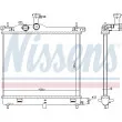 NISSENS 675023 - Radiateur, refroidissement du moteur