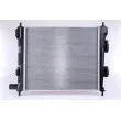 NISSENS 675024 - Radiateur, refroidissement du moteur