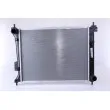 Radiateur, refroidissement du moteur NISSENS [67549]