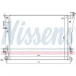 NISSENS 67550 - Radiateur, refroidissement du moteur