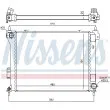 NISSENS 67615 - Radiateur, refroidissement du moteur