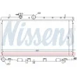 NISSENS 67709 - Radiateur, refroidissement du moteur