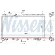 NISSENS 67741 - Radiateur, refroidissement du moteur