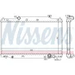 NISSENS 68114 - Radiateur, refroidissement du moteur