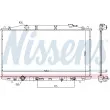 NISSENS 68138 - Radiateur, refroidissement du moteur