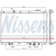 NISSENS 681383 - Radiateur, refroidissement du moteur