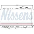 NISSENS 68180 - Radiateur, refroidissement du moteur