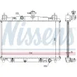 NISSENS 68505 - Radiateur, refroidissement du moteur