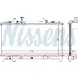 NISSENS 68509 - Radiateur, refroidissement du moteur