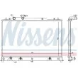 NISSENS 68524 - Radiateur, refroidissement du moteur